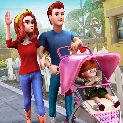 Virtual Happy Family Life Game icon