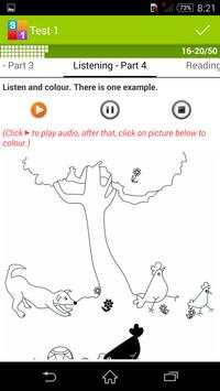 English Starters 1 - YLE Test screenshot 3