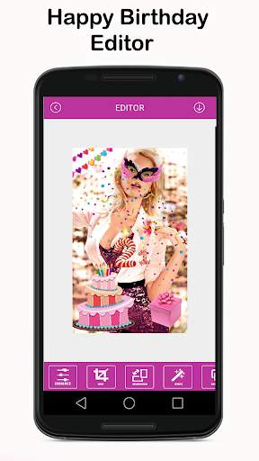 Birthday Status 2021,Frames,Editors screenshot 4