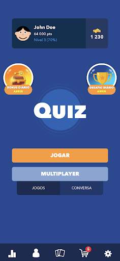 Quiz - Conhecimentos Gerais screenshot 1