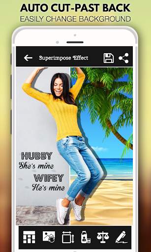 Superimpose Editor : Alpha Cut Paste, Overlays screenshot 3