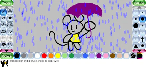 Tux Paint скриншот 1