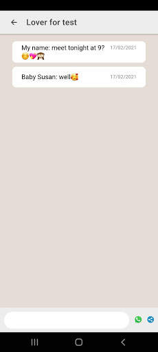 WhiteTick send encryption text for WhatsApp/Email screenshot 5