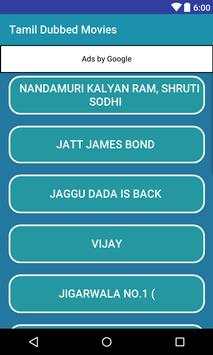 Tamil Dubbed Movies HD screenshot 4