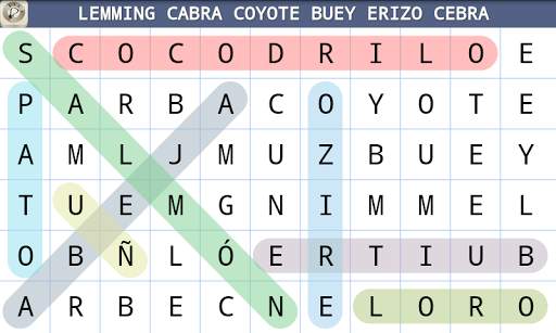 Sopa de Letras screenshot 1