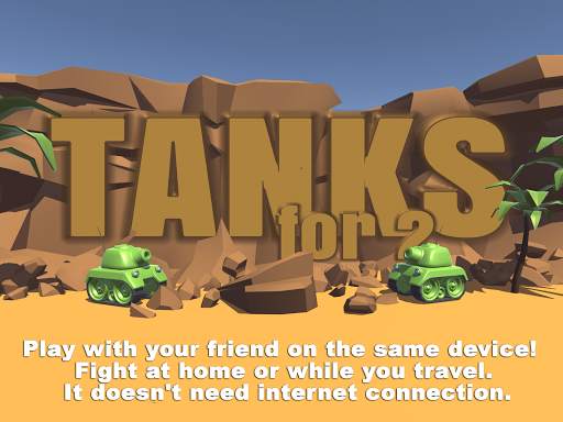 Tanks 3D for 2 players on 1 device - split screen screenshot 6