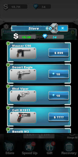 Idle Gun Tycoon - Merge Shooting Games screenshot 5