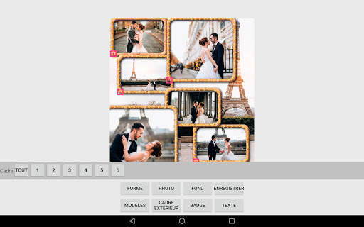 Collage de photos   cadres screenshot 18