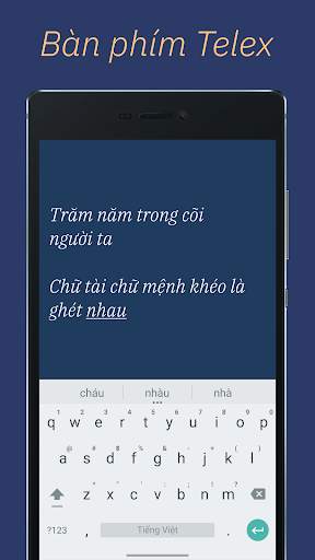 Telex Keyboard - gõ tiếng Việt screenshot 1