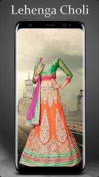 Lehenga Choli Photo Suit Editor 2 تصوير الشاشة