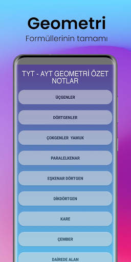Geometri Formülleri скриншот 3