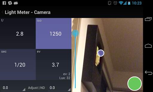 Old - Light Meter Tools - Free screenshot 4