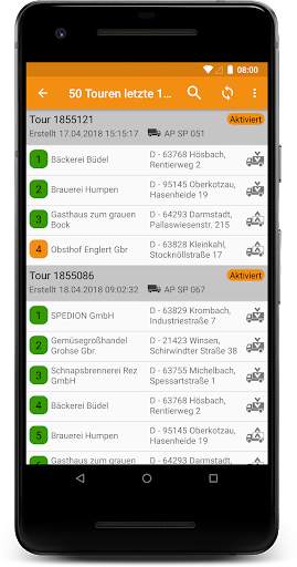 SPEDION Portal App screenshot 8