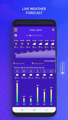 Weather Radar & Live Weather Forecast screenshot 2