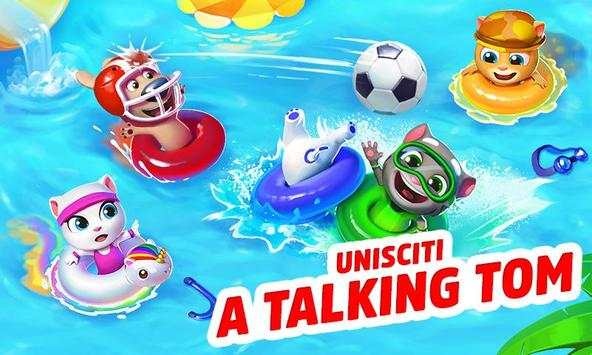 Talking Tom Pool screenshot 1