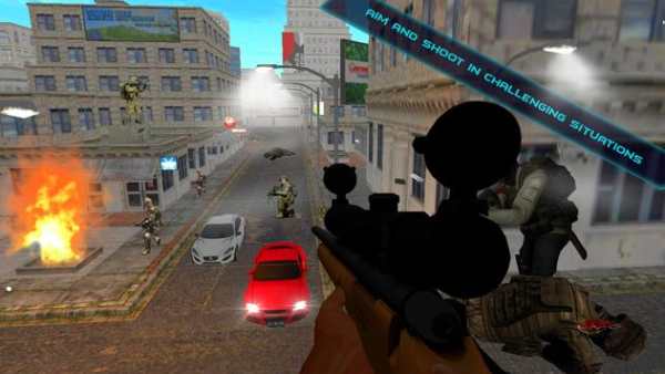 City Sniper Kill Shooter - Real Commando Missions screenshot 3