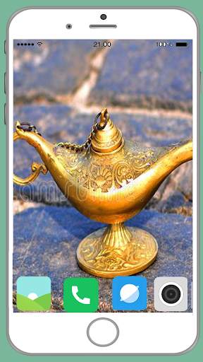 Magic Genie Lamp Full HD Wallpaper screenshot 7