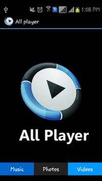 All Player Version  1.0. screenshot 1