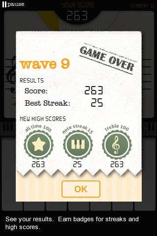 Note Trainer Learn to Sight Read Piano Notes screenshot 5