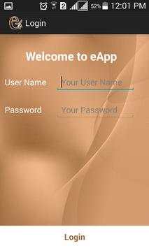 eApp screenshot 1