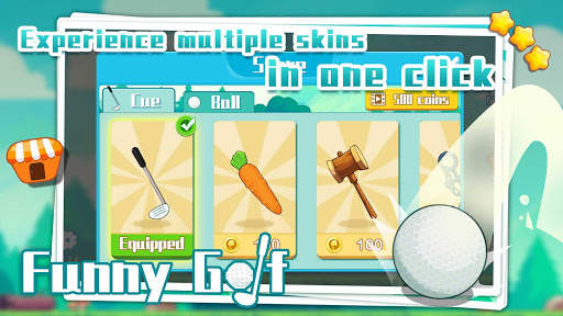 Funny Golf-Mini Golf,Golfmasters,Fun Golf Game स्क्रीनशॉट 4