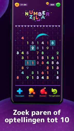 Numberzilla: Puzzel Spelletjes screenshot 3