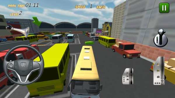 Bus Parking 3D City Drive screenshot 2