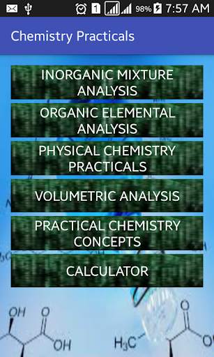 Chemistry Practicals screenshot 1