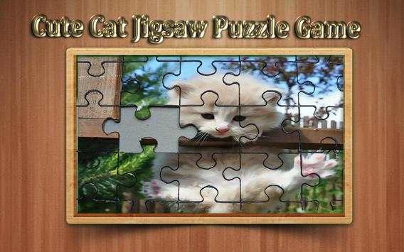 Cute Cat Jigsaw Puzzle Game screenshot 1