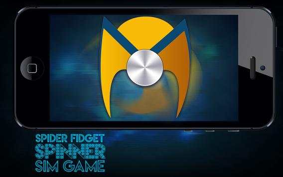 Spider Fidget Spinner Sim Game screenshot 4