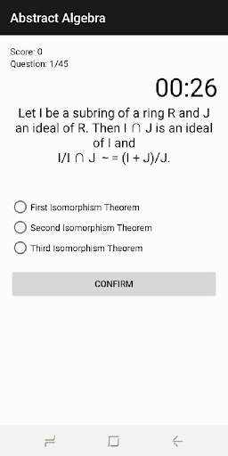 Abstract Algebra screenshot 6
