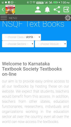 Karnataka Online Textbooks screenshot 4