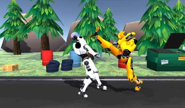 Real Robot X-Ray Fighting Game screenshot 8
