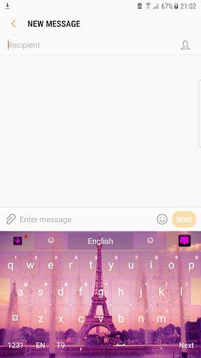 Paris Keyboard screenshot 1