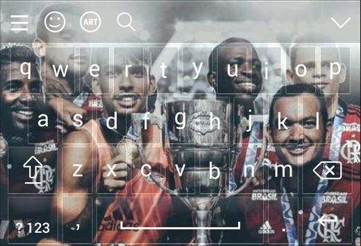 Flamengo Wallpaper Keyboard Themes screenshot 5