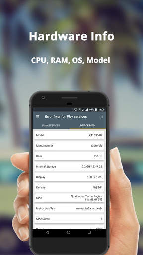 Error fixer for Play services screenshot 4