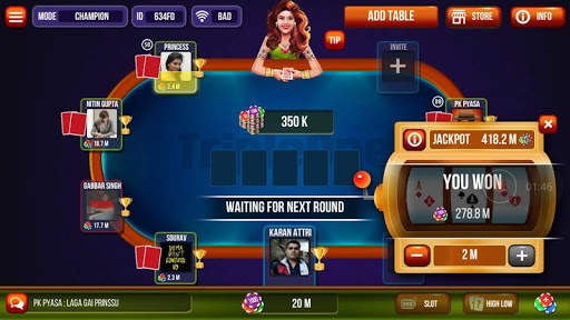 Triple One Poker and Teenpatti screenshot 3
