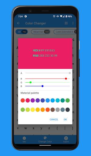zFont Tool - Android Font Tool screenshot 2