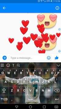 Keyboard for Cristiano Ronaldo 2018 screenshot 1