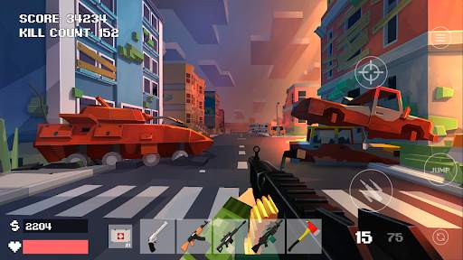 FreeCraft Zombie Apocalypse screenshot 1