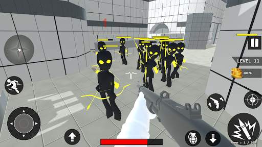 Stickman Counter Shooting : Fun Offline Free Game screenshot 4