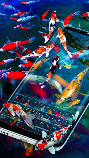 Koi Fish Keyboard Theme screenshot 2