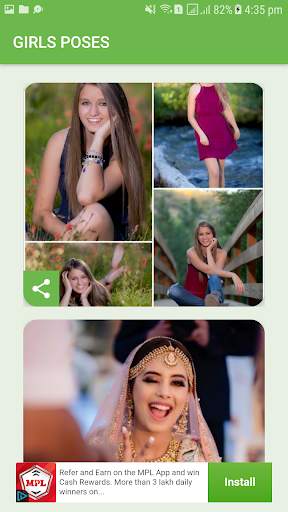 Girls poses with photos screenshot 7