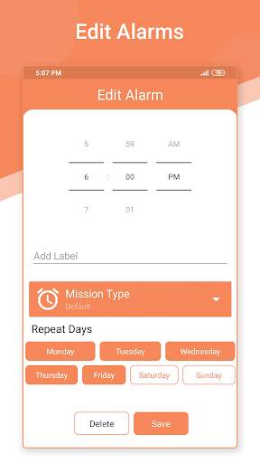 Alarm Clock With Mission screenshot 2