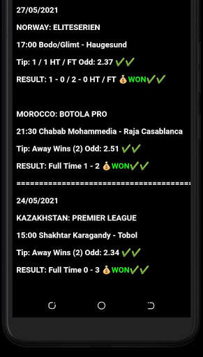 Correct Score Tips screenshot 2