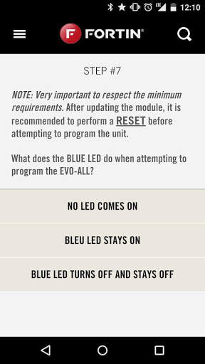 Fortin Troubleshooting Guides screenshot 7