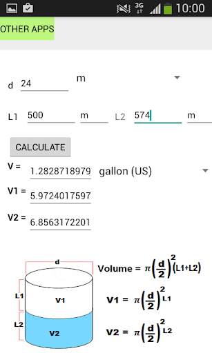 Tube Volume Calculator скриншот 4