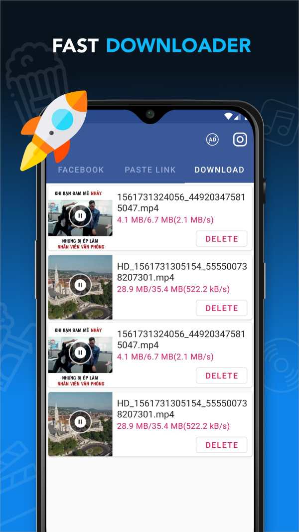 Video Downloader for Facebook - HD Video - 2020 screenshot 3