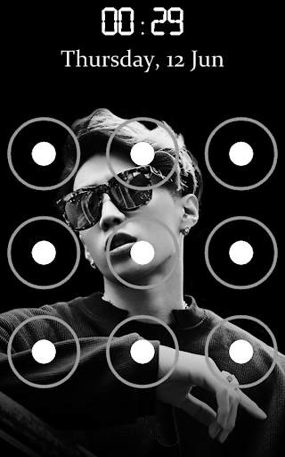 Jay Park Pattern Lock Screen screenshot 2