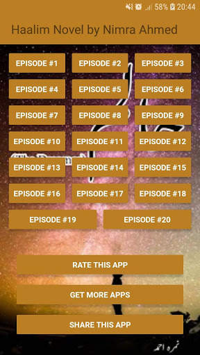 Haalim Novel Complete Episodes by Nimra Ahmed screenshot 1